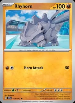 Rhyhorn — Stellar Crown — Common