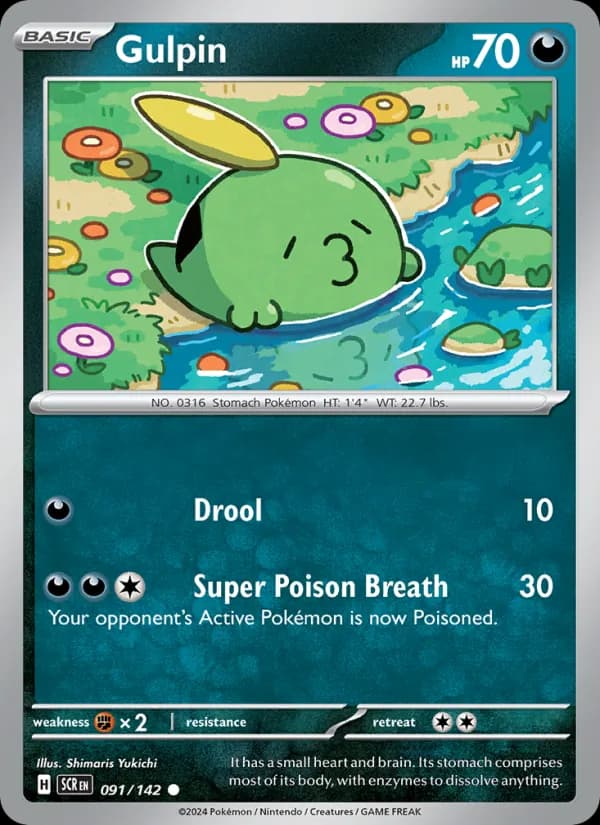 Gulpin — Stellar Crown, Common