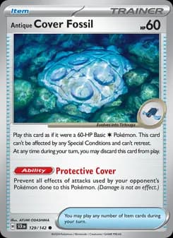 Antique Cover Fossil — Stellar Crown — Common