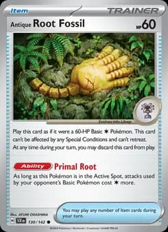 Antique Root Fossil — Stellar Crown — Common