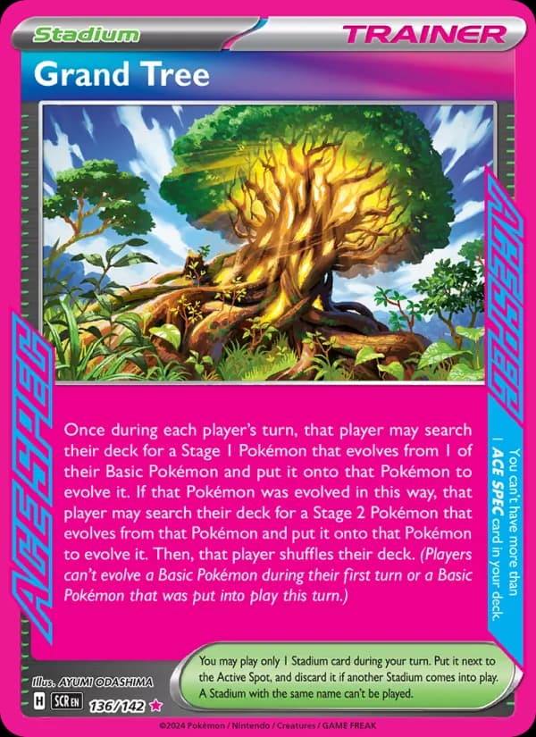 Grand Tree — Stellar Crown, ACE SPEC Rare
