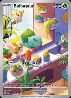 Bulbasaur — Stellar Crown — Illustration rare