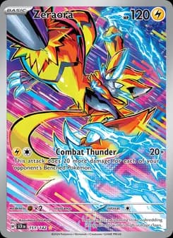 Zeraora — Stellar Crown — Illustration rare