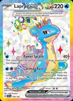 Lapras ex — Stellar Crown — Ultra Rare