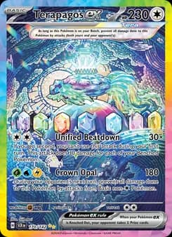 Terapagos ex — Stellar Crown — Special illustration rare