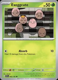 Exeggcute — Surging Sparks — Common