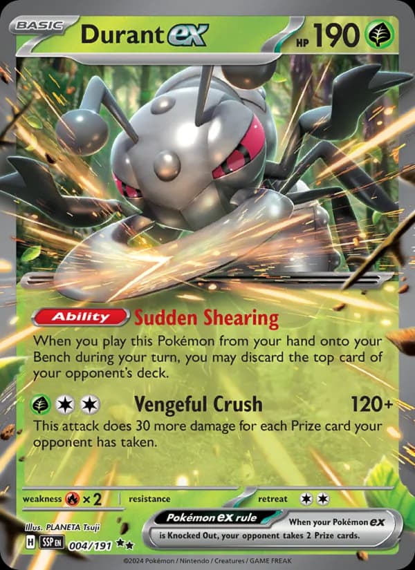 Durant ex — Surging Sparks, Double rare