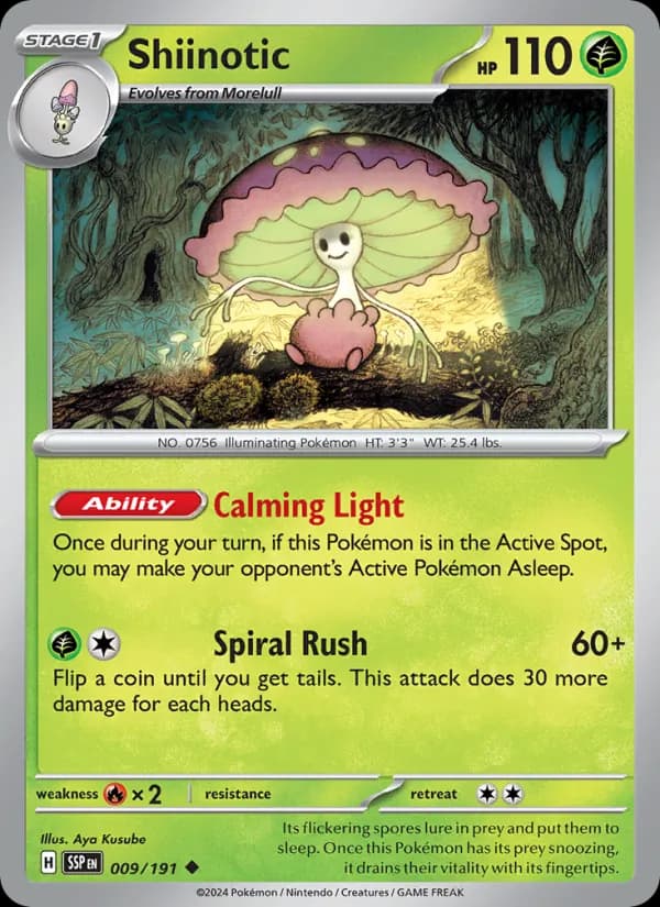 Shiinotic — Surging Sparks, Uncommon
