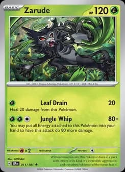Zarude — Surging Sparks — Rare