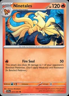 Ninetales — Surging Sparks — Uncommon