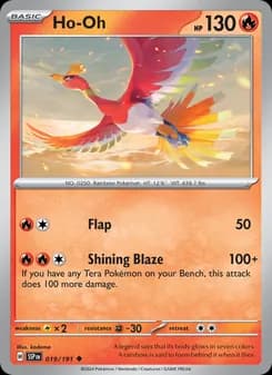 Ho-Oh — Surging Sparks — Uncommon