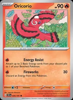 Oricorio — Surging Sparks — Common
