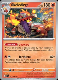 Skeledirge — Surging Sparks — Rare