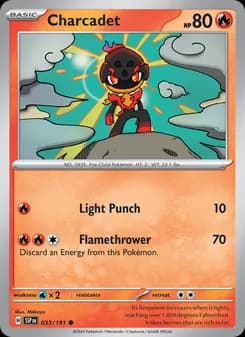 Charcadet — Surging Sparks — Common