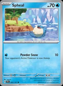 Spheal — Surging Sparks — Common