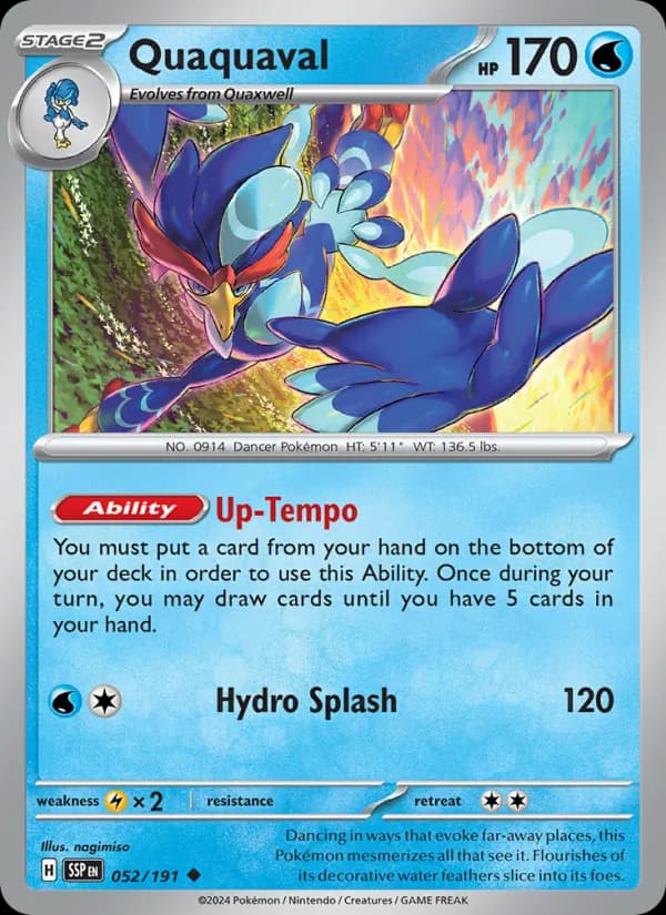 Quaquaval — Surging Sparks, Uncommon