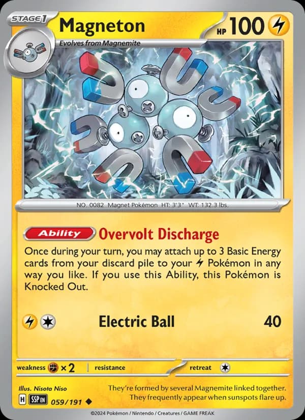 Magneton — Surging Sparks, Uncommon