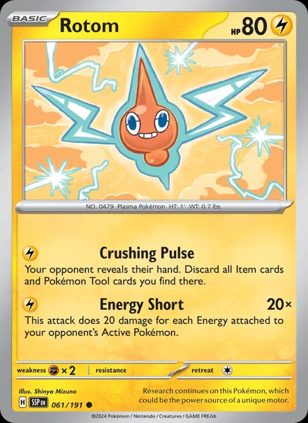 Rotom — Surging Sparks, Common