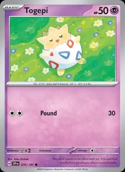 Togepi — Surging Sparks — Common