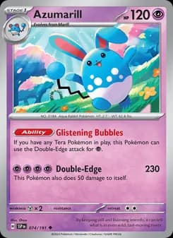 Azumarill — Surging Sparks — Uncommon