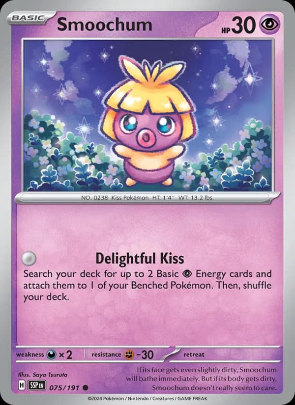 Smoochum — Surging Sparks, Common