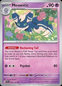 Meowstic — Surging Sparks — Uncommon