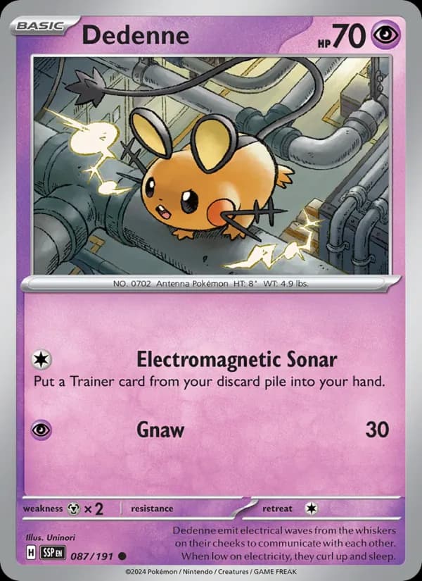 Dedenne — Surging Sparks, Common