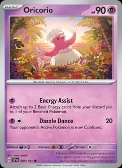 Oricorio — Surging Sparks — Common