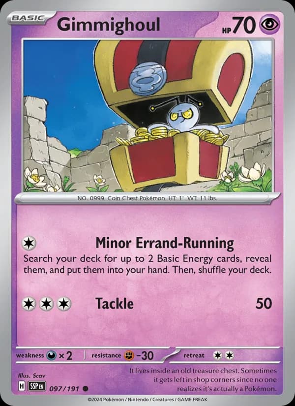 Gimmighoul — Surging Sparks, Common