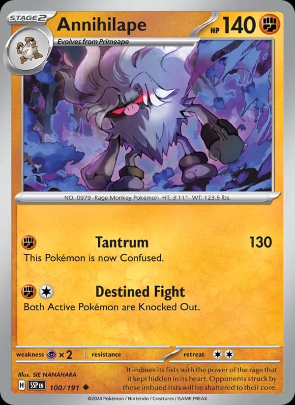 Annihilape — Surging Sparks, Uncommon