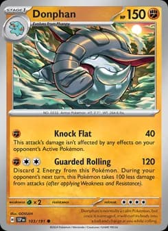 Donphan — Surging Sparks — Common