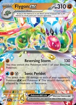 Flygon ex — Surging Sparks — Double rare