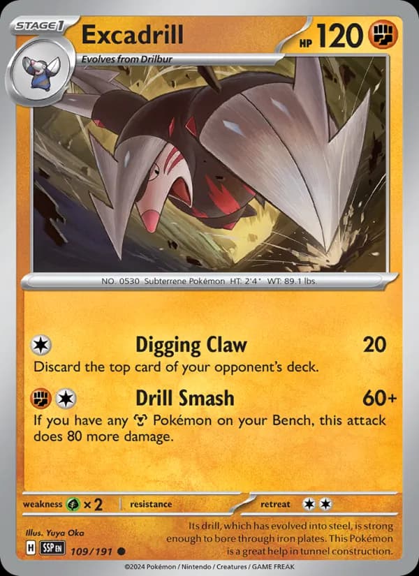 Excadrill — Surging Sparks, Common