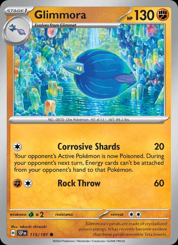 Glimmora — Surging Sparks, Common