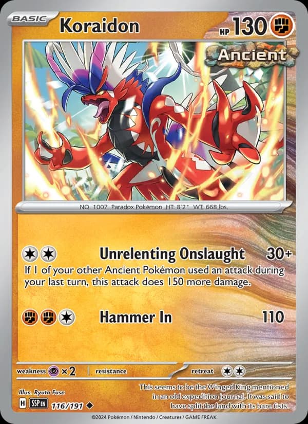 Koraidon — Surging Sparks, Uncommon