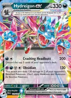 Hydreigon ex — Surging Sparks — Double rare