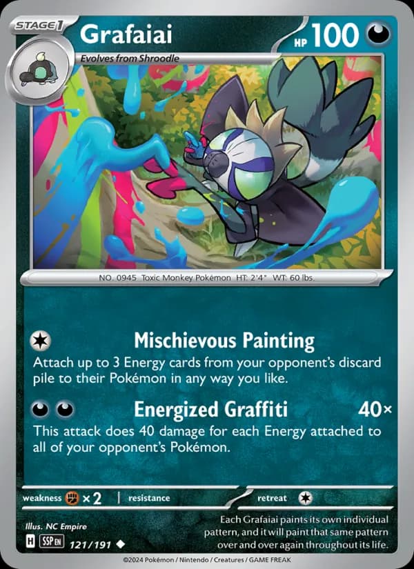Grafaiai — Surging Sparks, Uncommon
