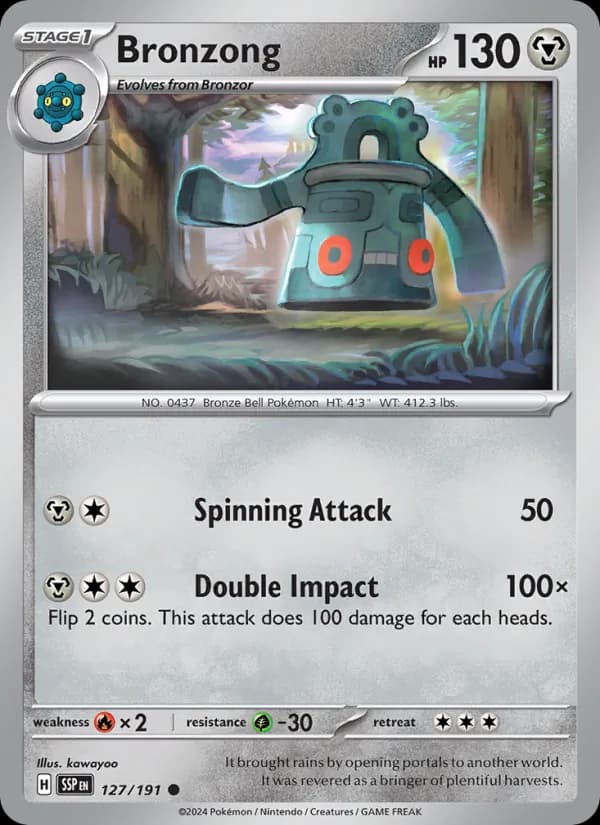 Bronzong — Surging Sparks, Common