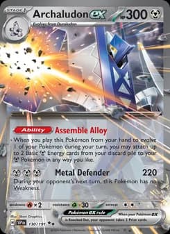 Archaludon ex — Surging Sparks — Double rare