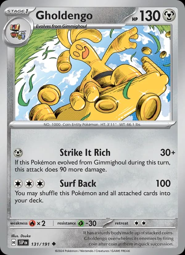 Gholdengo — Surging Sparks, Uncommon