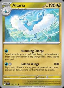 Altaria — Surging Sparks — Uncommon