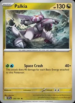 Palkia — Surging Sparks — Rare