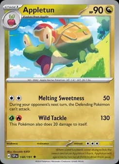 Appletun — Surging Sparks — Uncommon