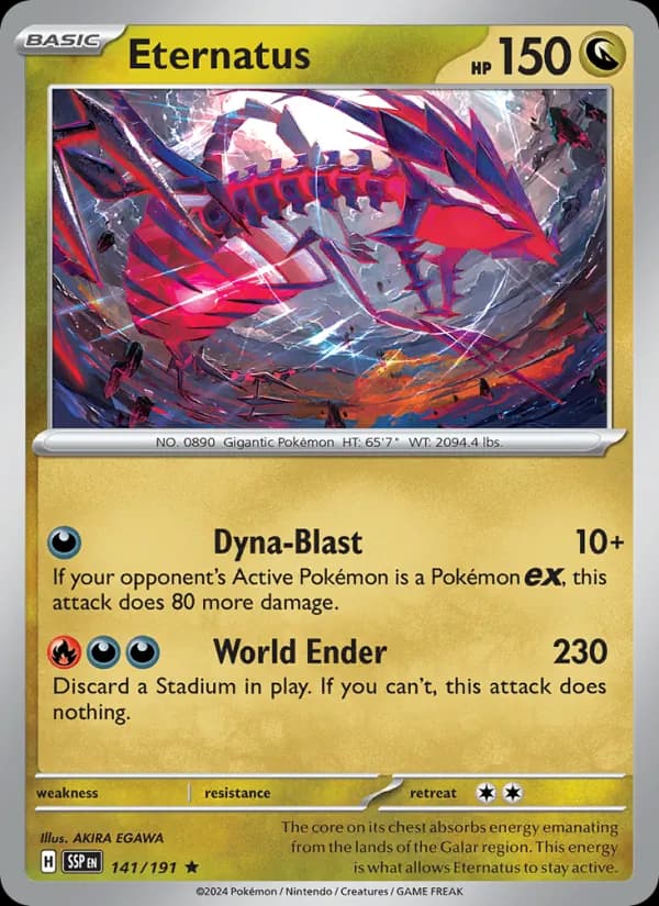 Eternatus — Surging Sparks, Rare
