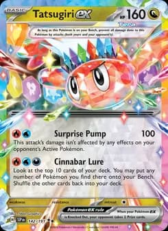Tatsugiri ex — Surging Sparks — Double rare