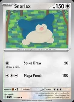 Snorlax — Surging Sparks — Common