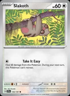 Slakoth — Surging Sparks — Common