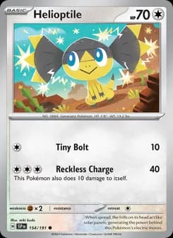 Helioptile — Surging Sparks — Common