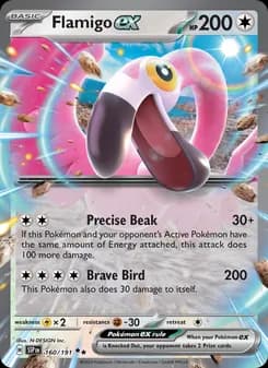 Flamigo ex — Surging Sparks — Double rare