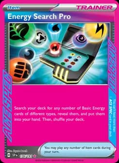 Energy Search Pro — Surging Sparks — ACE SPEC Rare